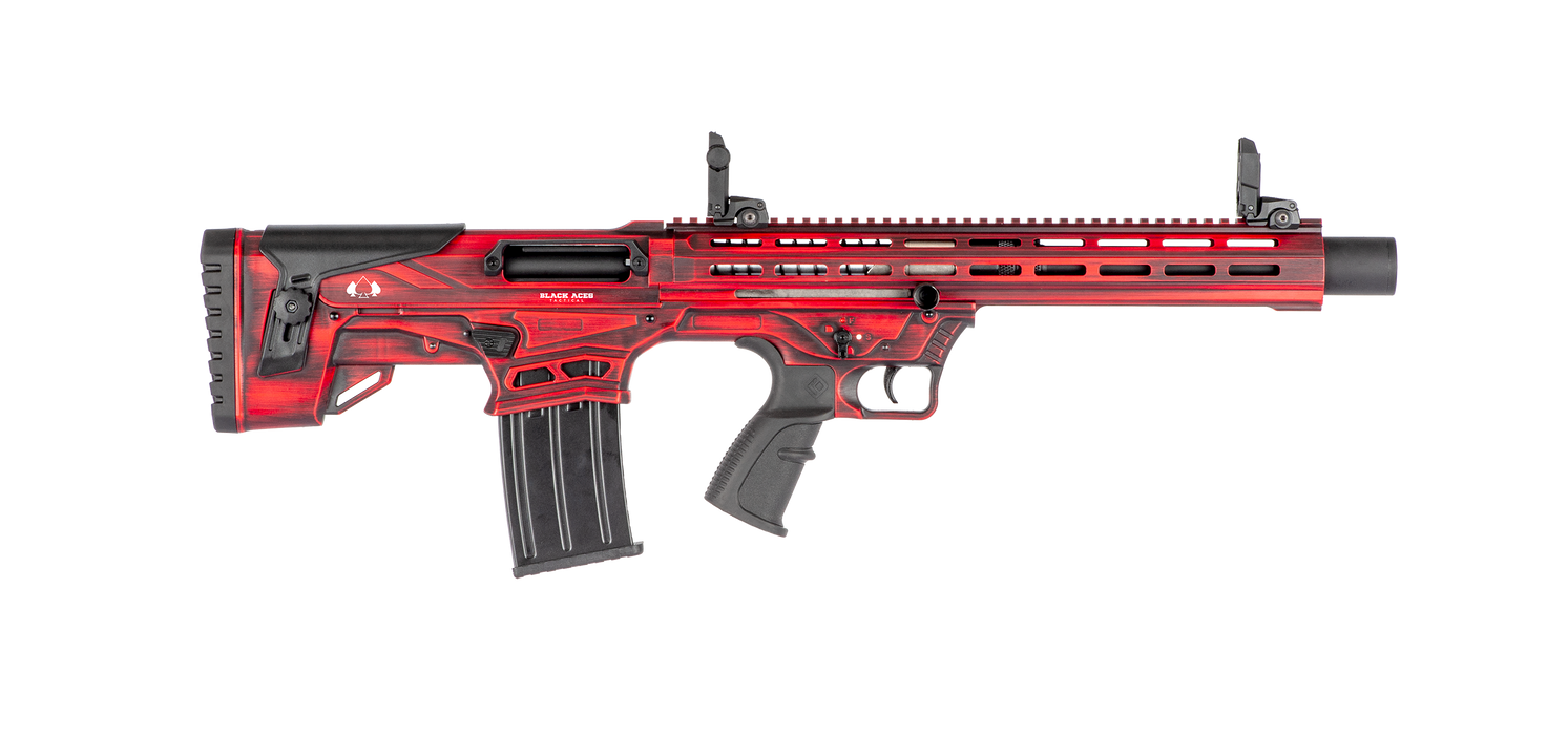 Pro Bullpup DF12 (Semiautomatic) Tank, Distressed Red