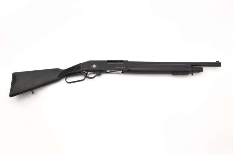 Lever 12, Lever Action, Black on Synthetic