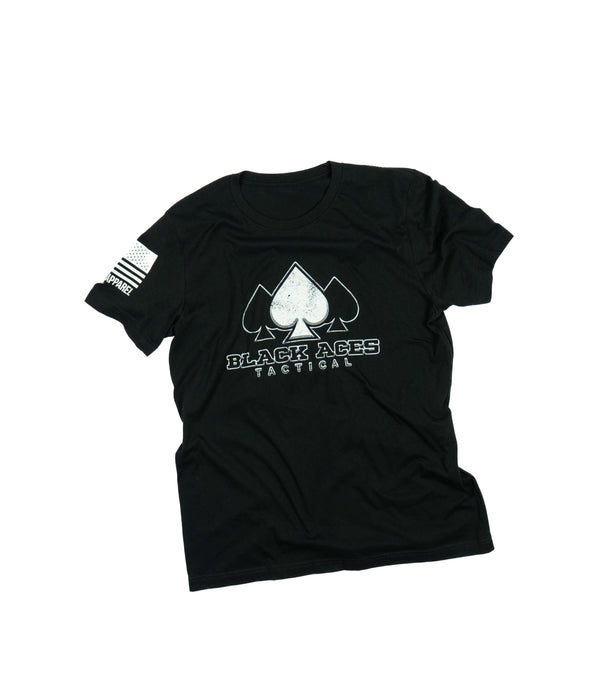 Black Aces Tactical NineLine Apparel T-Shirt (Black)