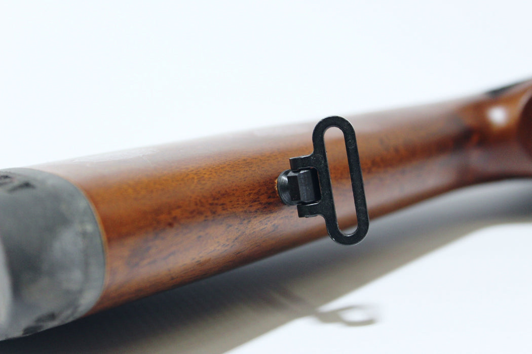 Lever 12, Lever Action, Black on Natural Walnut