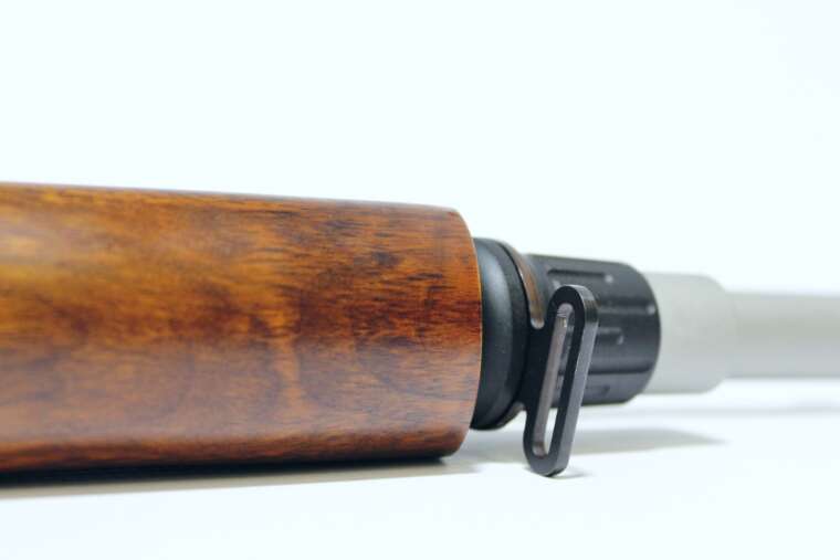 Lever 12, Lever Action, Silver on Natural Walnut