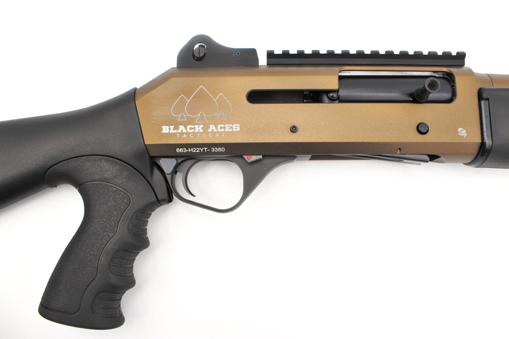 S4 Pistol Grip, Semiautomatic, Bronze