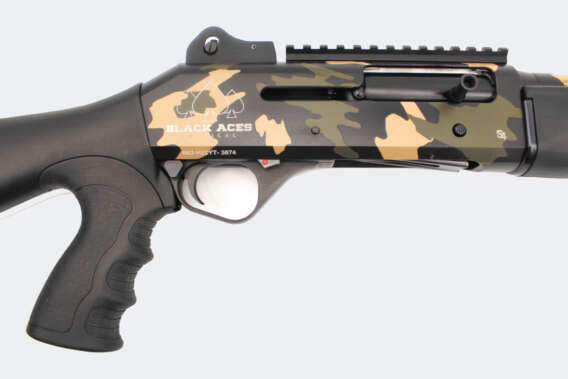 S4 Pistol Grip, Semiautomatic, OD Green Camo