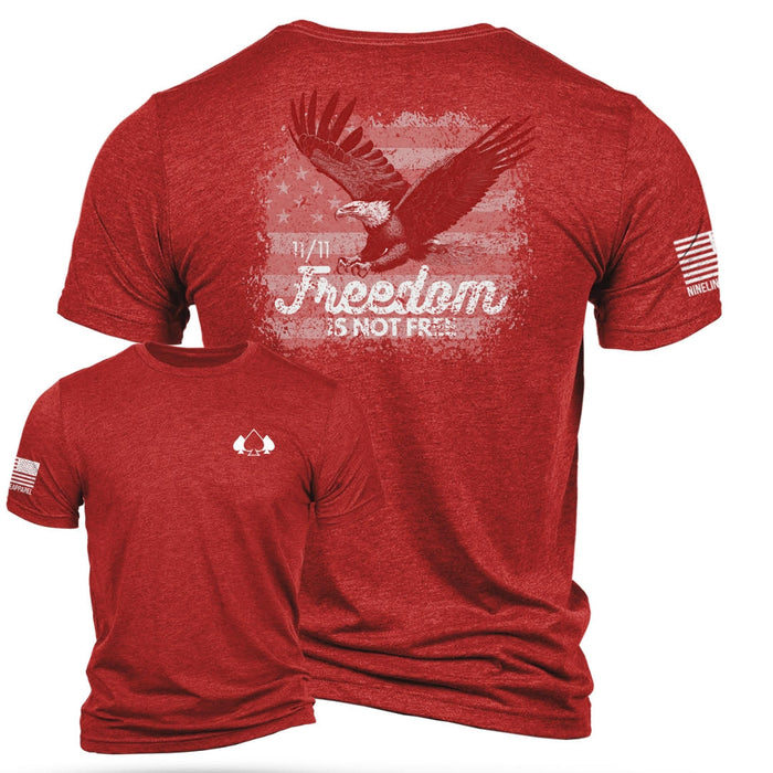 Black Aces Tactical Veteran Day Tees Red